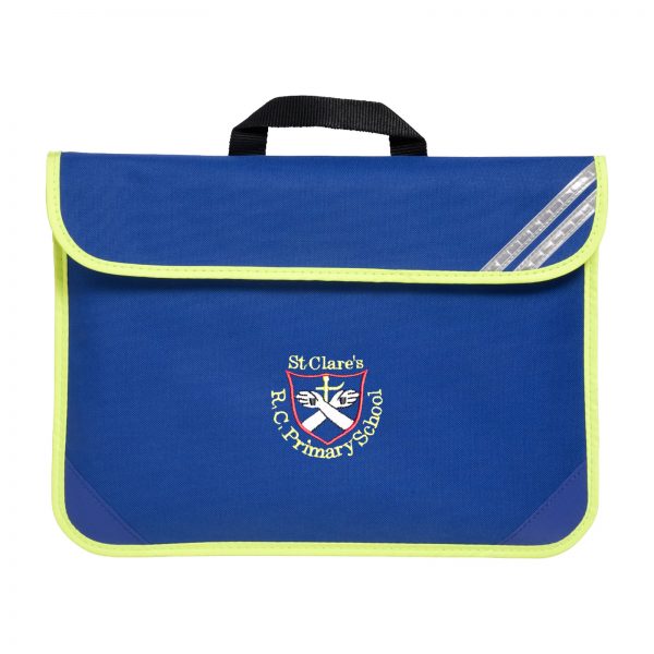 StClaresBookBagFront