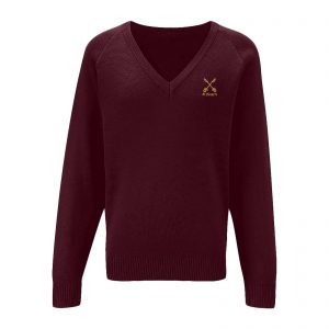 St Peter's RC High School V-Neck Jumper