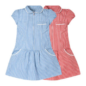Gingham Checked Summer Dress