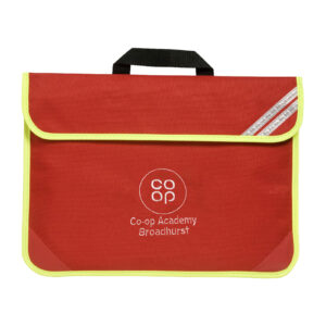 Co-op Academy Broadhurst Hi-Viz Book Bag